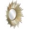 Infinity Instruments Sunburst Mirror - 24 in. Gold Plastic Case Sunburst Wall Mirror 20260GD-MR - alternate 3